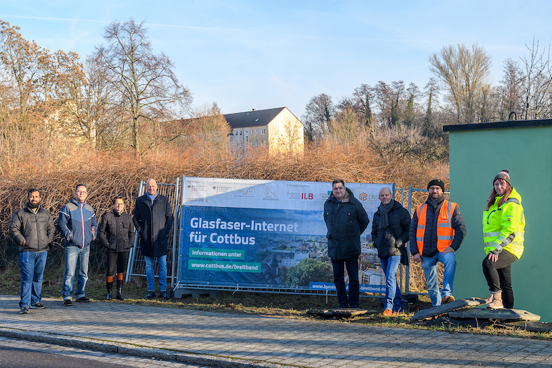 Zentraler Technikpunkt für Cottbus/Chóśebuz – Startschuss für die Gigabitcity