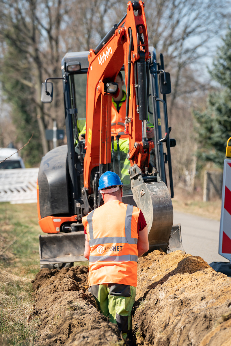 Feierlicher Spatenstich für die Gigabitcity