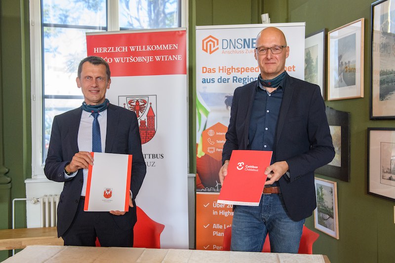 Cottbus/Chóśebuz wird zur Gigabitcity
