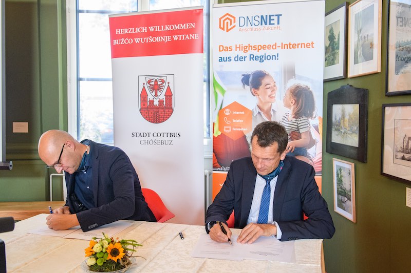 Cottbus/Chóśebuz wird zur Gigabitcity