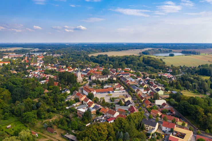 Aussicht Biesenthal VDSL-Stadt