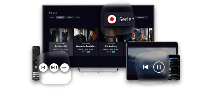 Waipu TV Geräte Setup