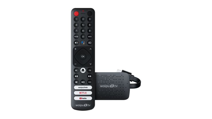 waipu stick 4k Fernbedienung